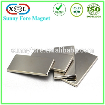 big size n42 nickel coating neodymium block magnet